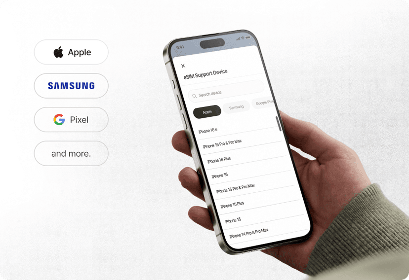 Guide to checking which cell phones support prepaid eSIMs