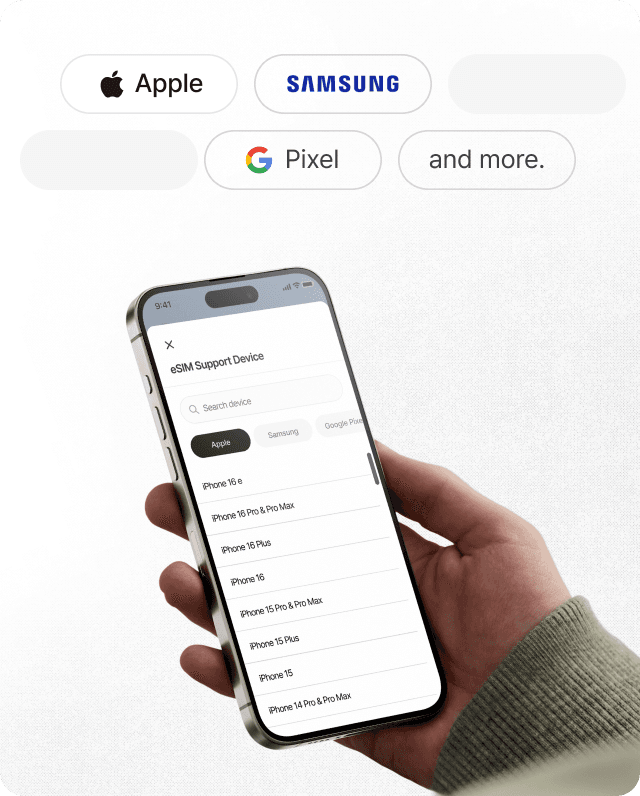 Guide to checking which cell phones support prepaid eSIMs